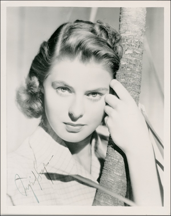 Lot 713 Ingrid Bergman Signed Photograph