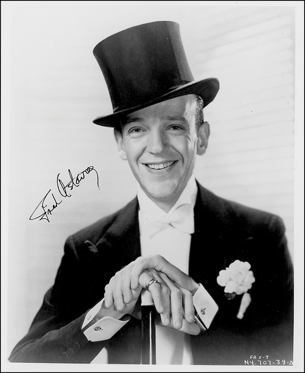 Lot 677 Fred Astaire Signed Photograph