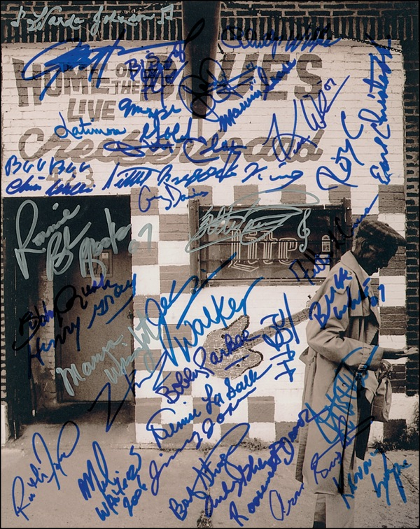 Lot 522 Blues Greats Signed Photograph