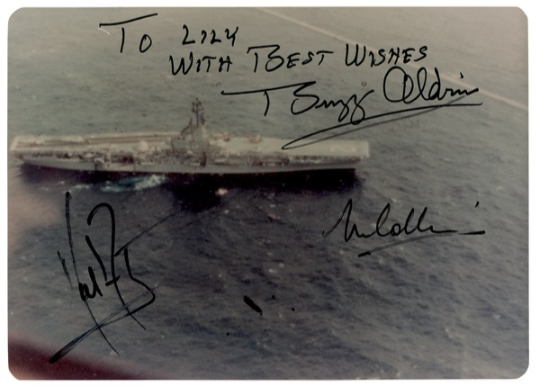 Lot 302 Apollo 11 Signed Photograph
