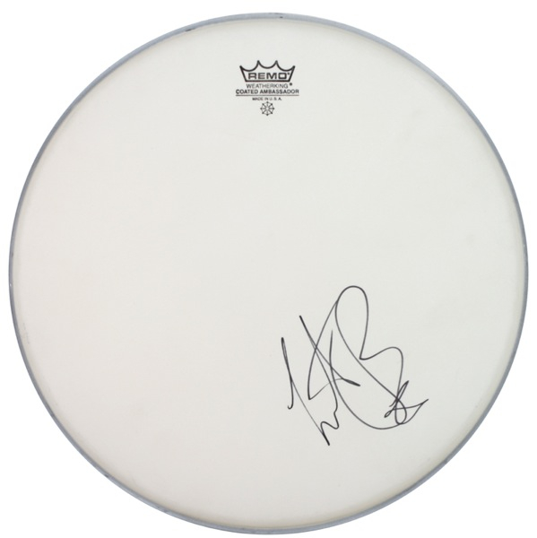 Lot 615 Rolling Stones: Watts, Charlie Drumhead