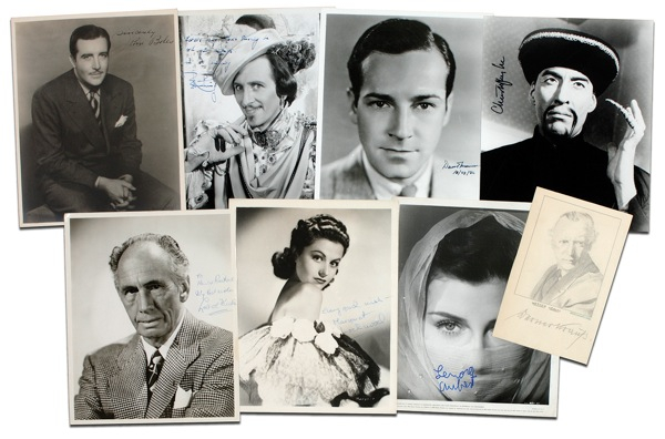 Lot 895 Hollywood Horror Stars Group Lot