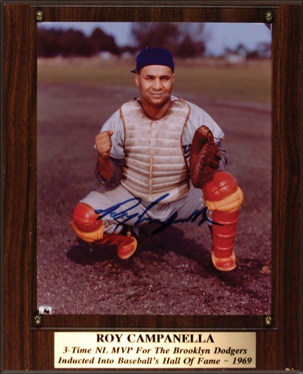 Lot 1277 Roy Campanella Signed Photograph