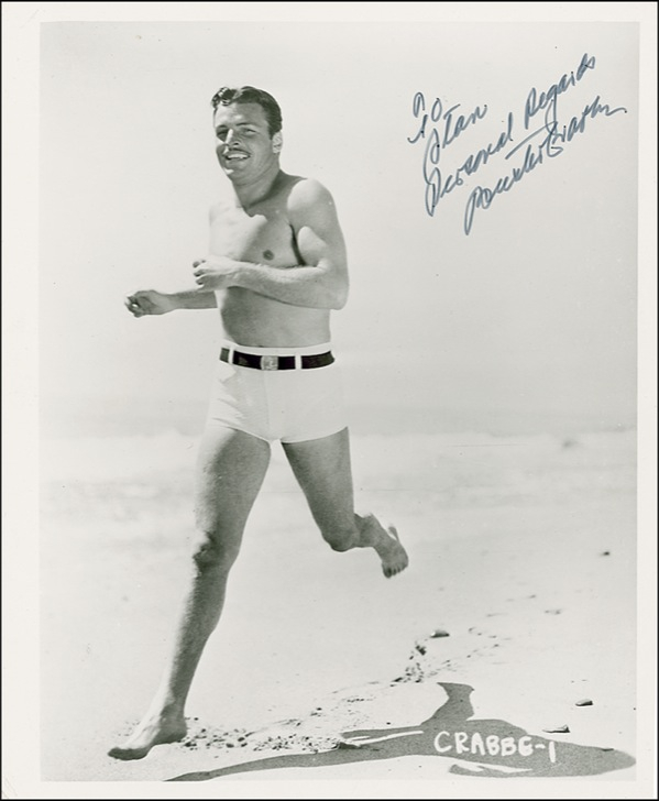 Lot 770 Buster Crabbe Signed Photograph