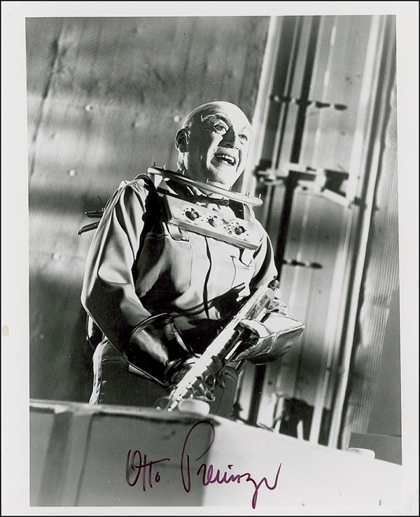 Lot 705 Batman: Preminger, Otto Signed Photograph