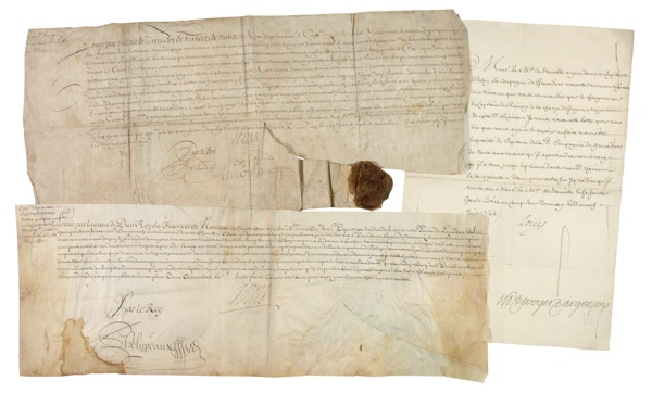 Lot 210 Louis XIII, XIV, and XV Group Lot