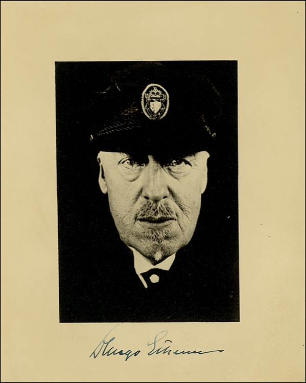 Lot 333 Hugo von Eckener Signed Photograph