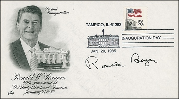 Lot 91 Ronald Reagan Commemorative Cover