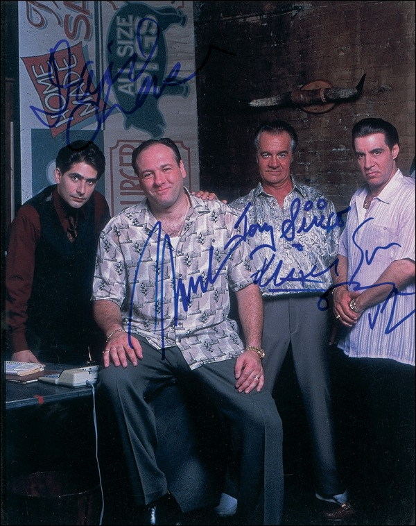 Lot 1084 The Sopranos Signed Photograph