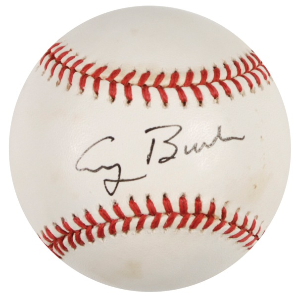 Lot 9 George Bush Baseball