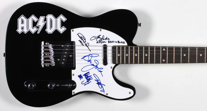 Lot 490 AC/DC Guitar