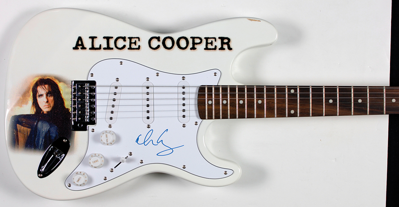 Lot 541 Alice Cooper Guitar