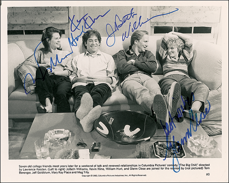 Lot 716 Big Chill Signed Photograph
