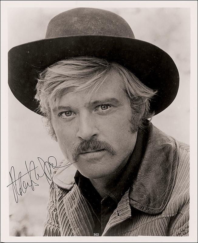 Lot 1033 Robert Redford Signed Photograph