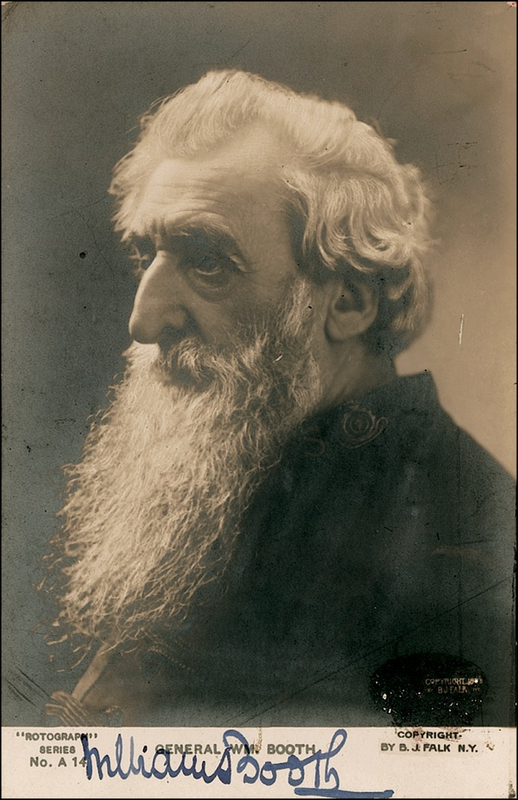 Lot 142 William Booth Signed Photograph