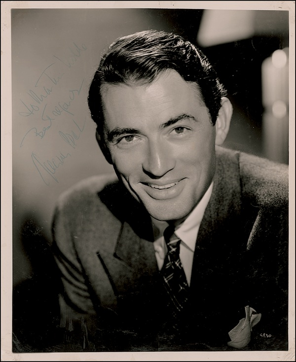 Lot 1012 Gregory Peck Signed Photograph