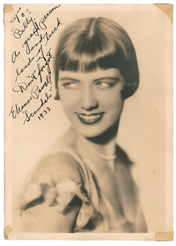 Lot 1021 Eleanor Powell Signed Photograph
