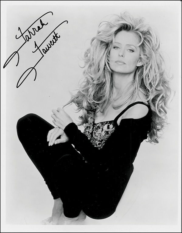 Lot 821 Farrah Fawcett Signed Photograph
