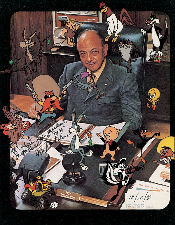 Lot 444 Mel Blanc Signed Photograph