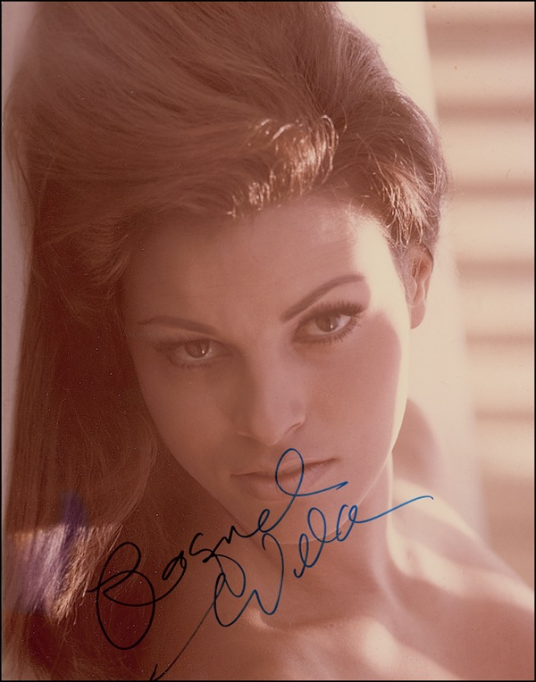 Lot 1132 Raquel Welch Signed Photograph
