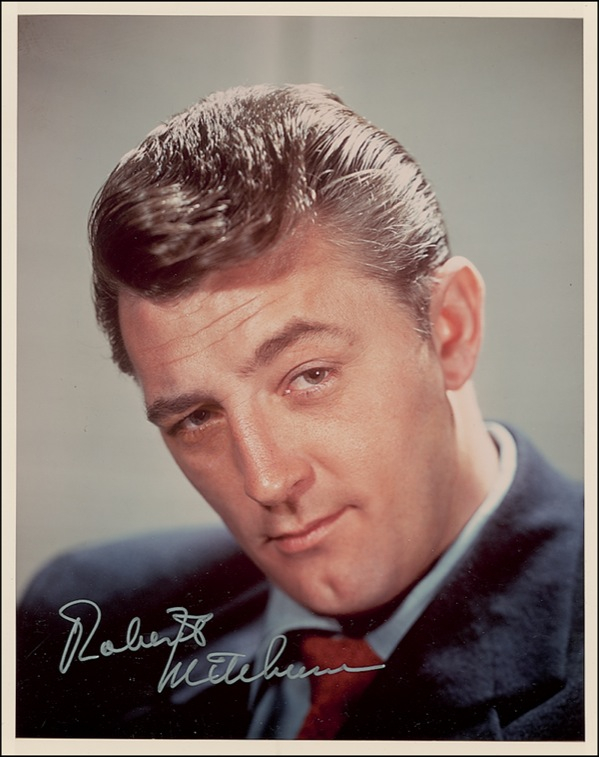 Lot 984 Robert Mitchum Signed Photograph