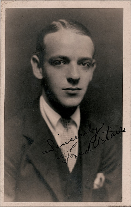 Lot 680 Fred Astaire Signed Photograph