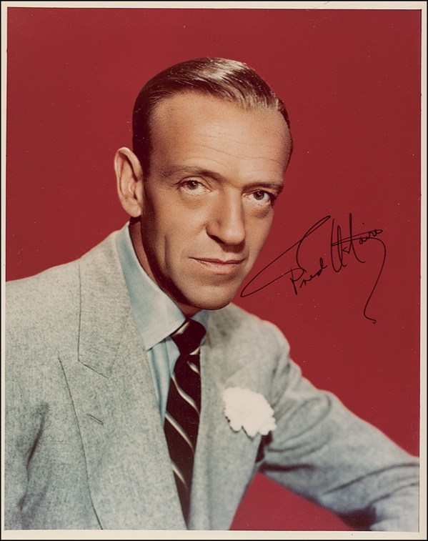 Lot 681 Fred Astaire Signed Photograph