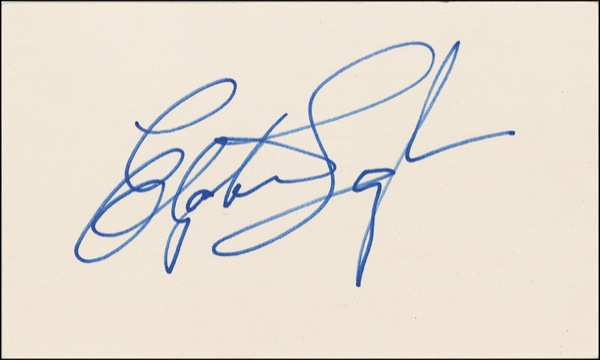 Lot 1103 Elizabeth Taylor Signature