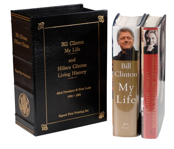 Lot 24 Bill and Hillary Clinton Group Lot