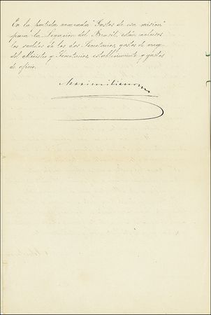 Lot #214 Maximilian: Expense report signed by Maximilian - Image 6