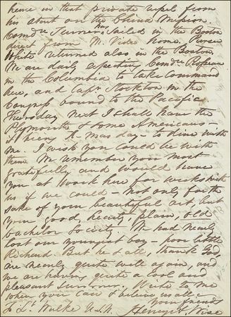 Lot #293 Henry A. Wise: ?Infamous traffic?: A future Confederate general writes on the slave trade - Image 1