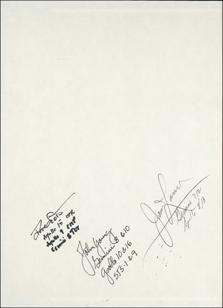 Lot #318 Astronauts: Mercury, Gemini, and Apollo: ROCKET JOCKEYS: Space travel book signed by two dozen astronauts, including 11 of the 12 MOONWALKERS - Image 2