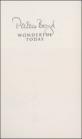 Lot #505 Beatles: Boyd, Patti Book - Image 1