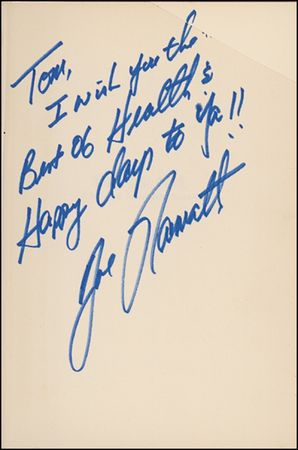 Lot #1465 Joe Namath Book - Image 1