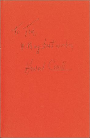 Lot #1301 Howard Cosell Book - Image 1