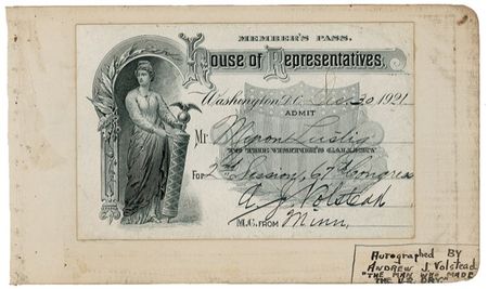 Lot #860 D. W. Griffith Signature - Image 2