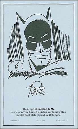 Lot #459 Bob Kane Book - Image 1