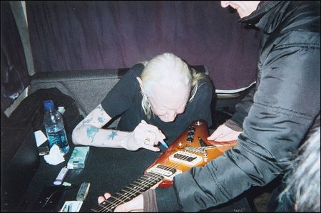 Lot #653 Johnny Winter Guitar - Image 2
