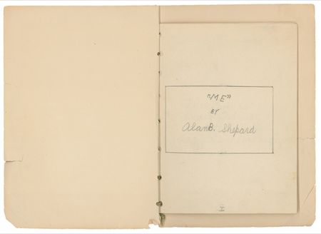Lot #358 Alan Shepard: HELLO, MOON: The original baby crib used by future spaceman ALAN SHEPARD, together with his own remarkable handwritten childhood autobiography mentioning the crib and his greatest ambition: ?[To be] a carpenter? - Image 3