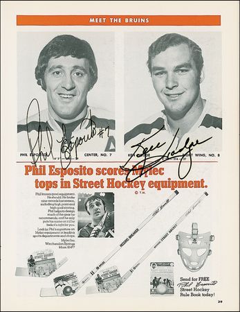 Lot #1241 Boston Bruins Program - Image 5