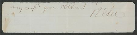 Lot #274 Robert E. Lee Signature - Image 2