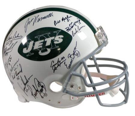 Lot #1470 NY Jets Football Helmet - Image 2