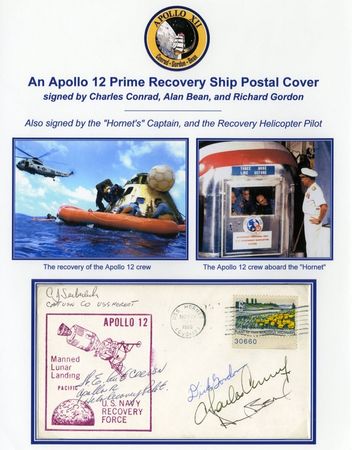 Lot #306 Apollo 12 Commemorative Cover - Image 3