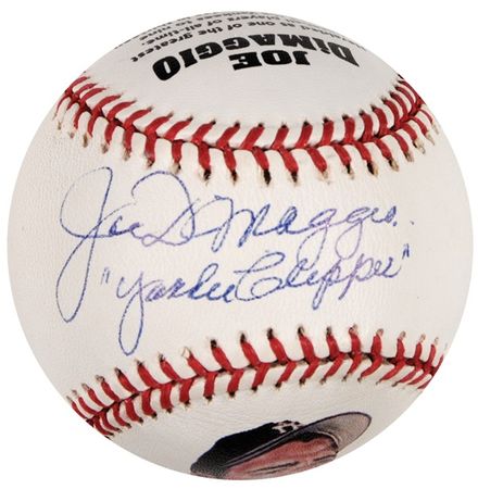 Lot #1320 Joe DiMaggio Baseball - Image 1