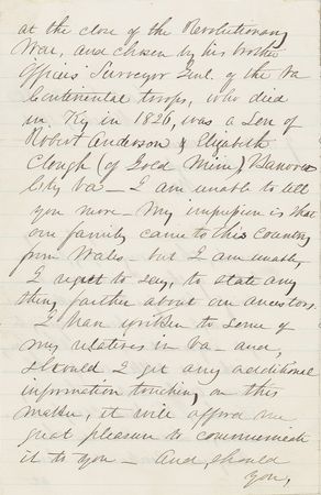 Lot #253 Robert H. Anderson: Anderson writes from Fort Sumter a month before the start of the Civil War - Image 2