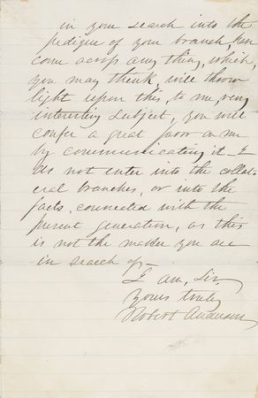Lot #253 Robert H. Anderson: Anderson writes from Fort Sumter a month before the start of the Civil War - Image 3