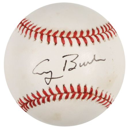 Lot #9 George Bush Baseball