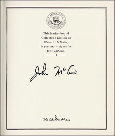 Lot #219 John McCain Book - Image 1
