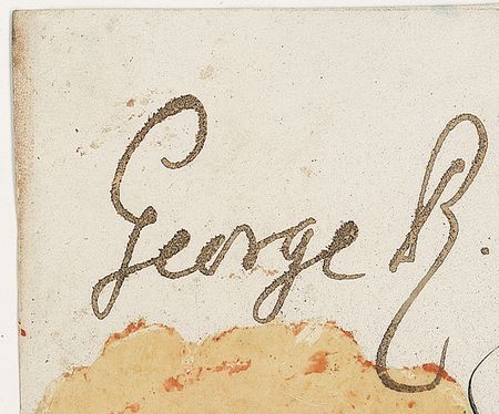 Lot #175 George II Signed Document - Image 2