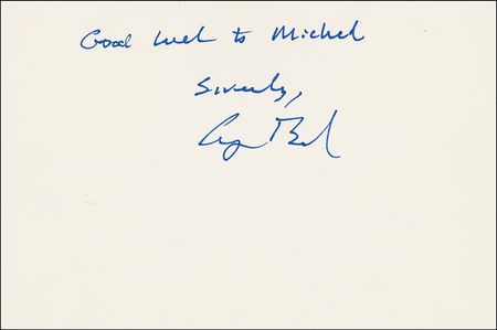 Lot #10 George Bush Handwritten Letter Signed - Image 2